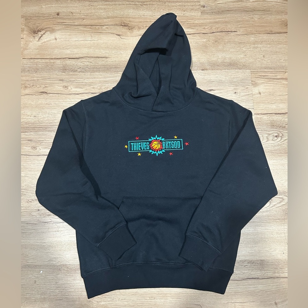 100 Thieves Black Bucketsquad Hoodie